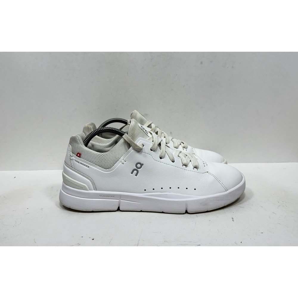 On Cloud Roger Advantage White Sneakers Women's Size 10 48.99452‎ Shoes